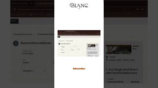 How to book direct from our website