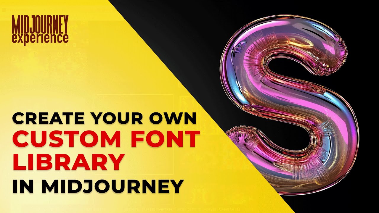 Create Your Own Custom Font Library with Midjourney