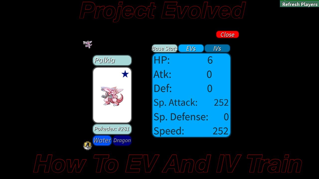 Project Evolved How To EV And IV Train! YouTube
