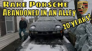 Rare Posche Found! Will it run?