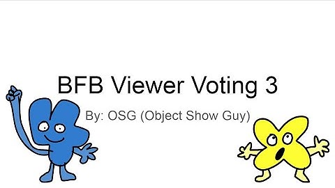 BFB Viewer Voting 3