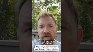 'Hypocrisy': Joe blasts GOP over Graham Platner criticism
