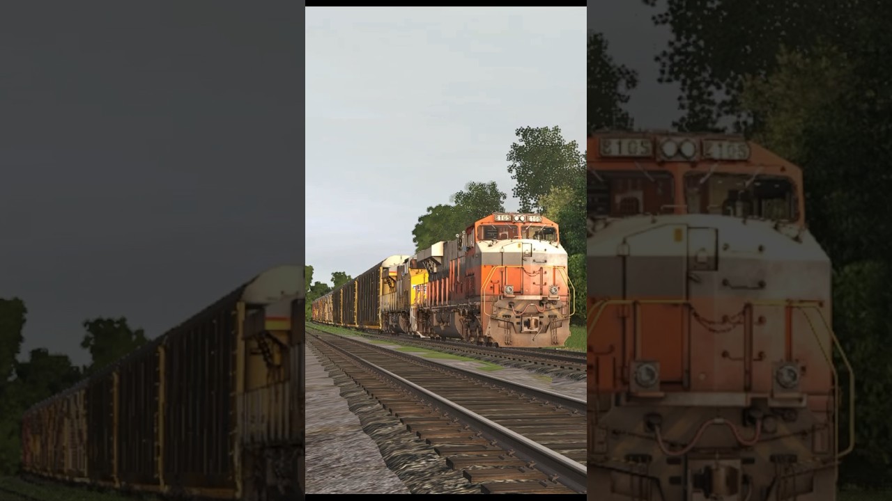 Trainz2022: NS 8105 Serves as Rear DPU!!