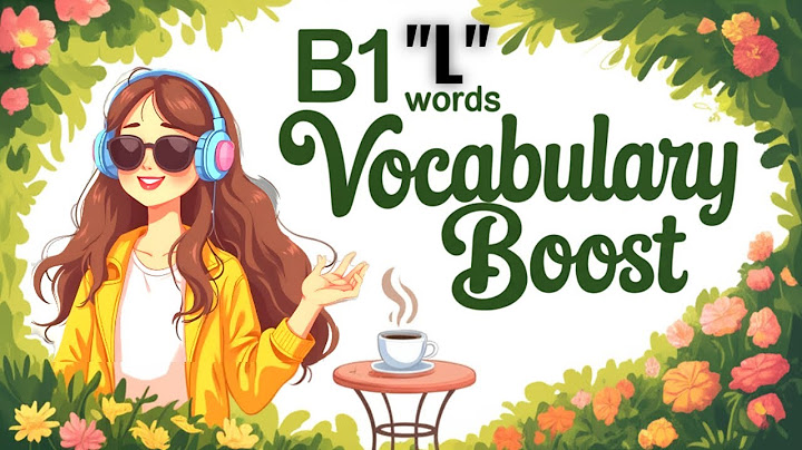 Learn English Vocabulary - B1 Vocabulary | Learn English Podcast