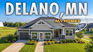 Inside M/I Homes Langford Model | Delano MN New Construction Tour