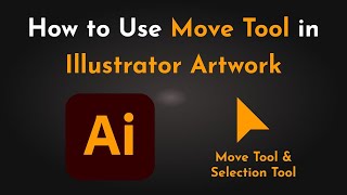 How to Use Move Tool in Adobe #illustrator
