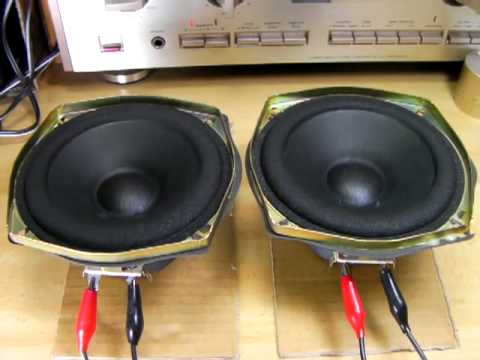 test Technics Speaker unit 12P342A6 12cm (Panasonic SB-AK20) (Bass I