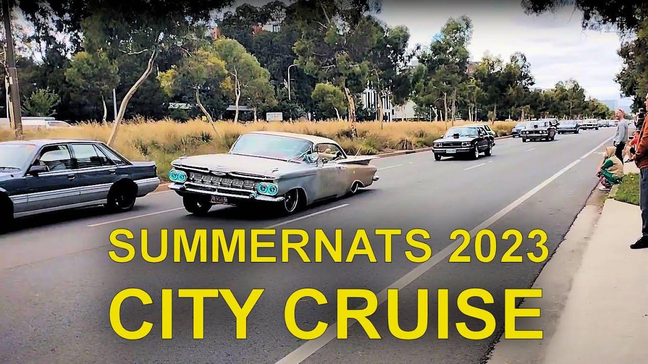 summernats city cruise 2023