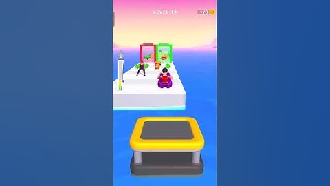 Twerk Race 3D — Running #17 Walkthrough - All Levels Gameplay Android Games, 2023 #shorts