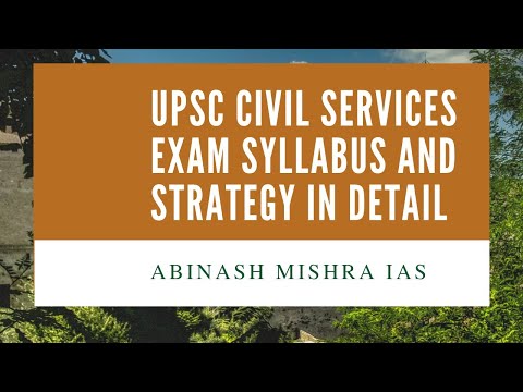 Upsc civil services/ IAS exam syllabus, strategy | civil services exam | GS score #upsc2020 #ias