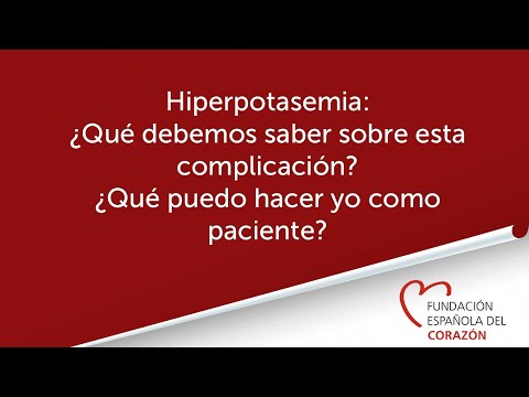 VII #ForoCV: Hiperpotasemia