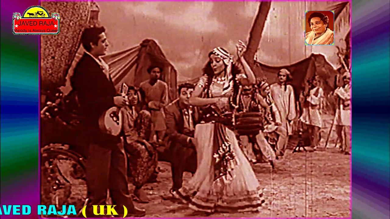 SHAMSHAD BEGUMFilm PARDES1950Mere Ghungar Wale BaalO Raja TRIBUTE To Great SHAMSHAD BEGUM