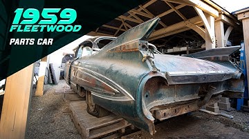 This Old 1959 Cadillac Fleetwood is a Superior Parts Car