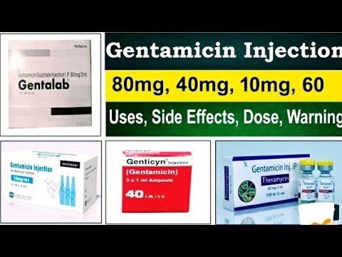 Video Gentamicin injection uses in hindi, gentamicin... - youtube