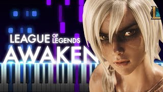 AWAKEN (League of Legends) Piano Tutorial chords