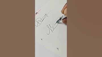 Super Signature Alphabet M #new #video #art #handwriting #signature #calligraphy #artist