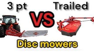 Disc mowers - 3pt vs Pull type