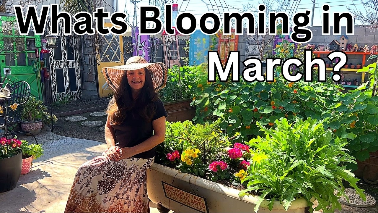 March Garden Tour | So Much Blooming Already