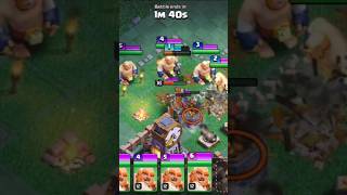 Builder hall 7 Attack ⚔️ Strategie #coc #short #builderbase