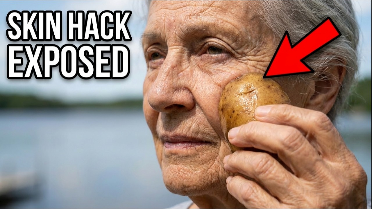 Натрите лицо картофелем… Подождите вот что 😳