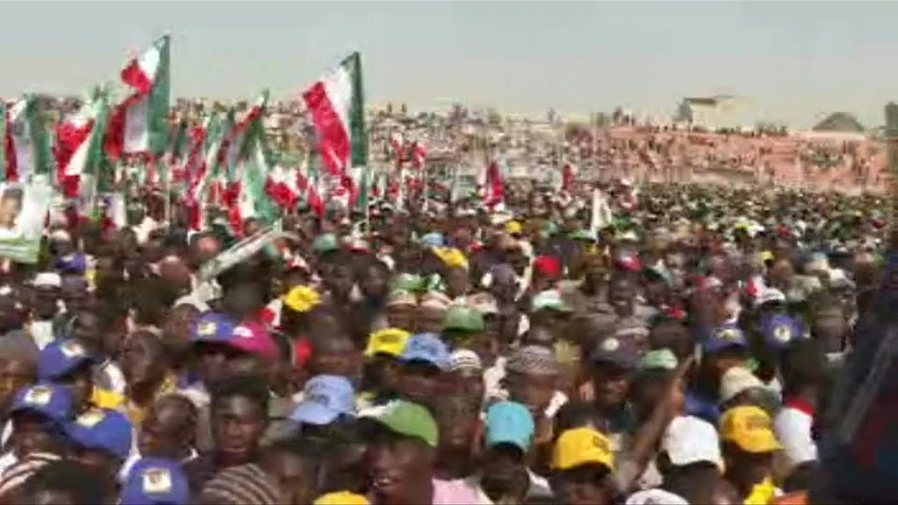 Nigerian presidential candidate Atiku Abubakar holds campaign rally  AFP