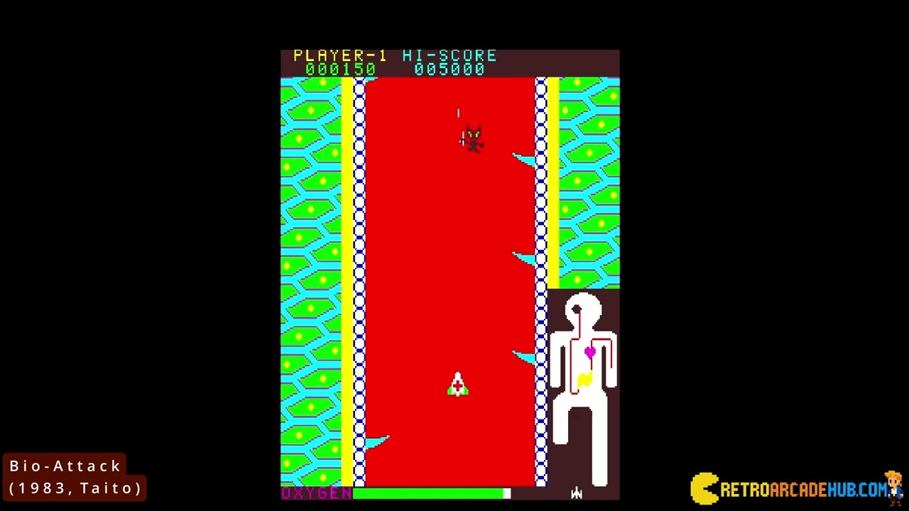 Bio - Attack (1983, Taito) for ARCADE