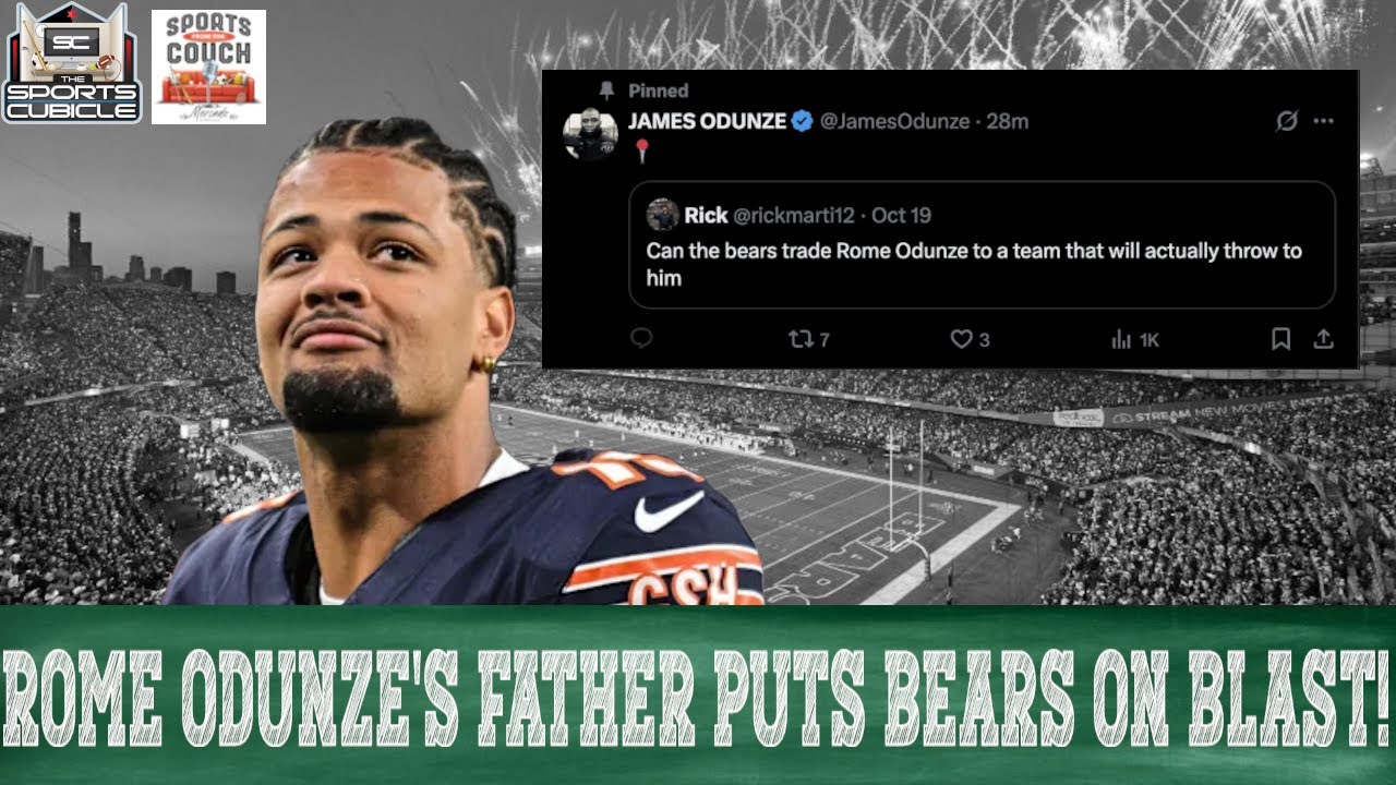 Rome Odunze's Father Puts Chicago Bears On Blast!