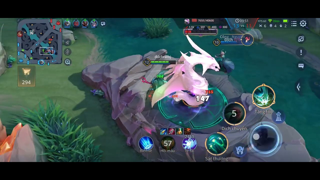 Chơi krixnak với combo lên đồ chí mạng