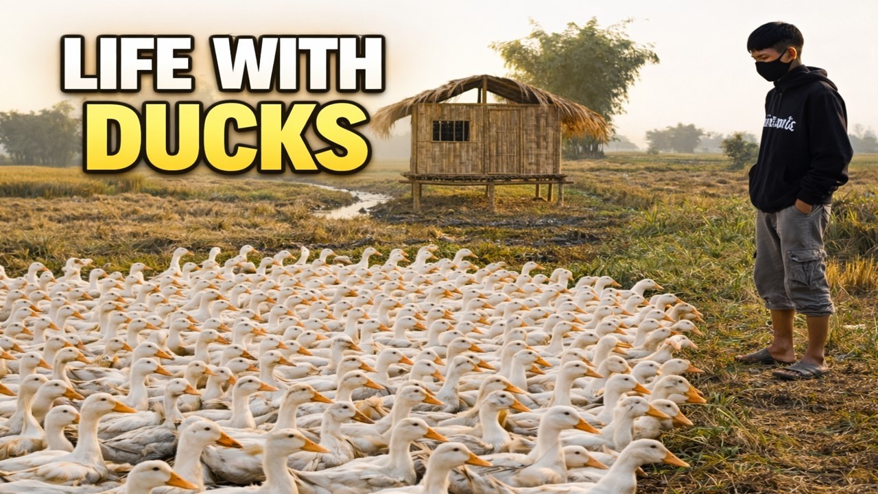 Life of a Duck Farmer The Morning Rush