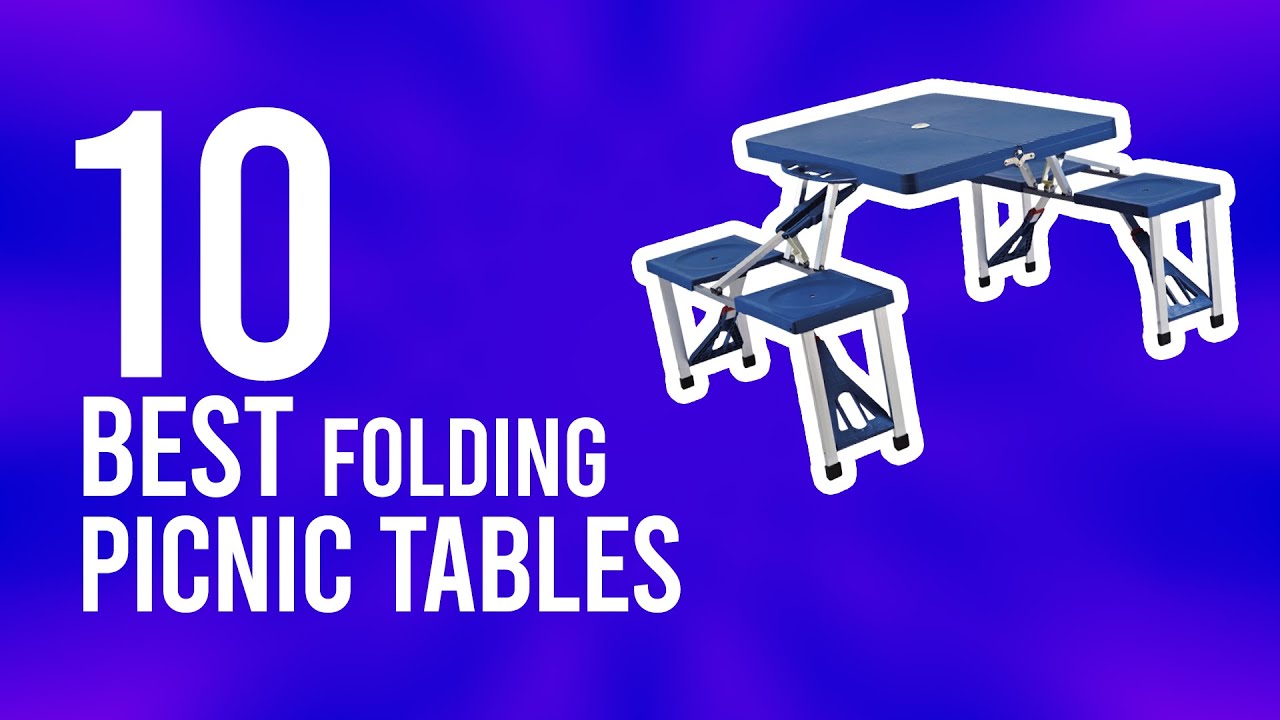 10 BEST FOLDING PICNIC TABLES (2020 REVIEW!)