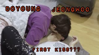 DOYOUNG JEONGWOO 'The Unexpected Kiss' clip from TMap Ep 49 (6:43 timestamp)
