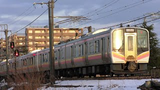 E129系B25+A4編成【4K】信越本線下り453M
