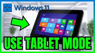 How To Use TABLET MODE In Windows 11 (ONLY WAY) 2025