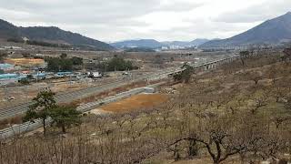 임시무궁화 제 4411열차 창원중앙 - 용강신호소 통과