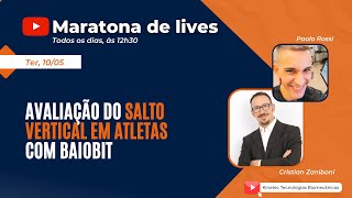 Avaliação do salto vertical em atletas com Baiobit com Paolo Rossi
