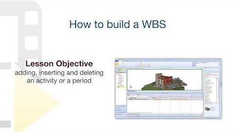 Edificius Tutorial - How to build a WBS - ACCA software