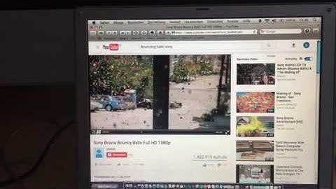 Watching YouTube-Video (360p) On PowerBook G4