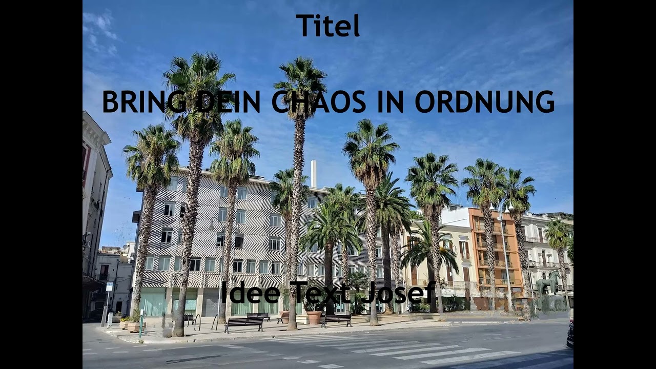 Bring dein Chaos in Ordnung