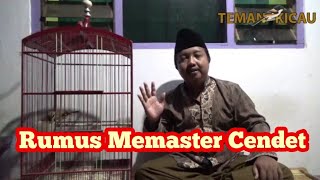 Inilah Rumus Agar Cendet Bisa Menirukan Suara Kuntilanak, Lampiran, Tengkek dan Gabus Kaca