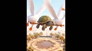 The Tortoise and the Geese 🐢🪿 | Panchatantra Story for Kids | Nana’s Little Story Corner