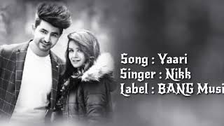 Yaari lyrics video   ( Abdul'Sohail )