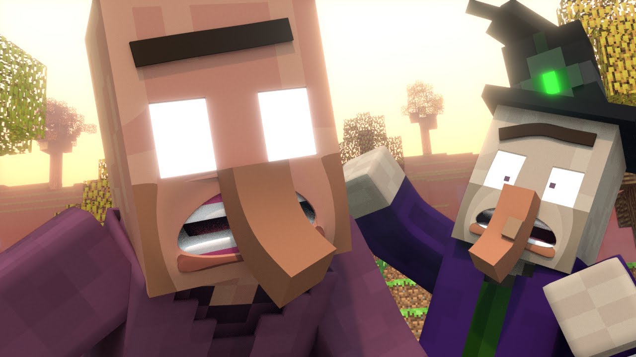 Annoying Villagers 21 - Minecraft Animation - YouTube