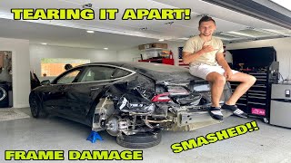 Rebuilding a CHEAP Wrecked TESLA Model 3 From Copart! ( Salvage Tesla )