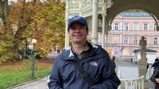 Karlovy Vary Czechia- Hotel Pupp & Kaiserbad Spa, Geyser, PLUS Holiday Inn Prague Airport Room Tour