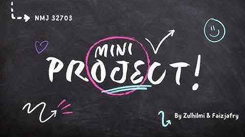 NMJ 32703 Control System (Mini Project) -  Microelectronic Engineering