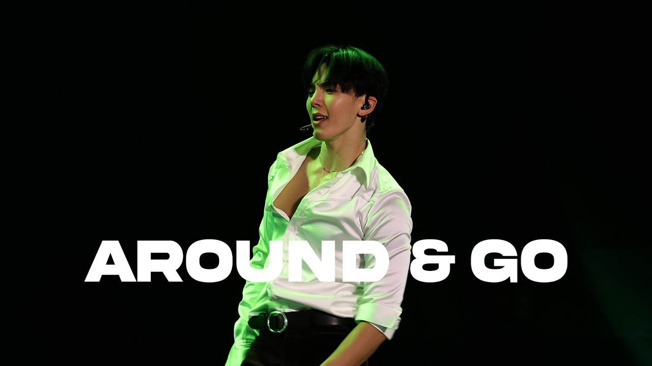 [4K] [몬스타엑스 셔누] Around & Go(Stage Mix / 가사포함 세로cam ver.) - THE X : NEXUS