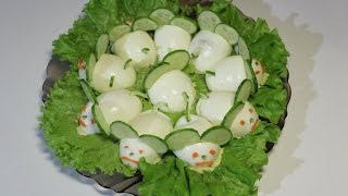 Закуска мышата из яиц / Stuffed eggs | Видео Рецепт Закуска мышата из яиц / Stuffed eggs | Видео Рецепт