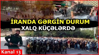 Bütün İranda Eti̇razlar - Qadınlar Örtüklərini Atır, Hər Yerdə Diktatura Ölüm Şüarları