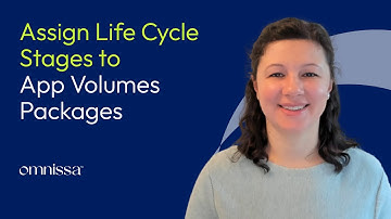 Assigning Lifecycle Stages to App Volumes Packages