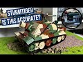 Sturmtiger - how accurate is this Cobi model?